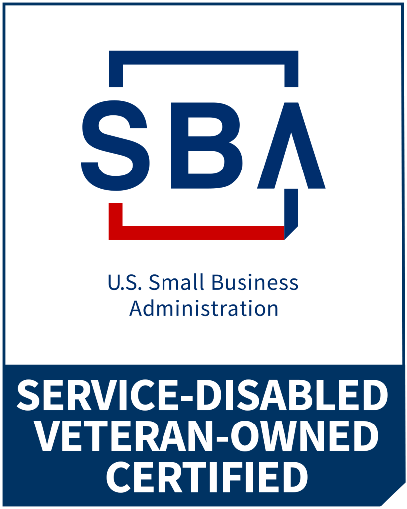 Small Business Administration Service-Disabled Veteran-Owned Certified Logo